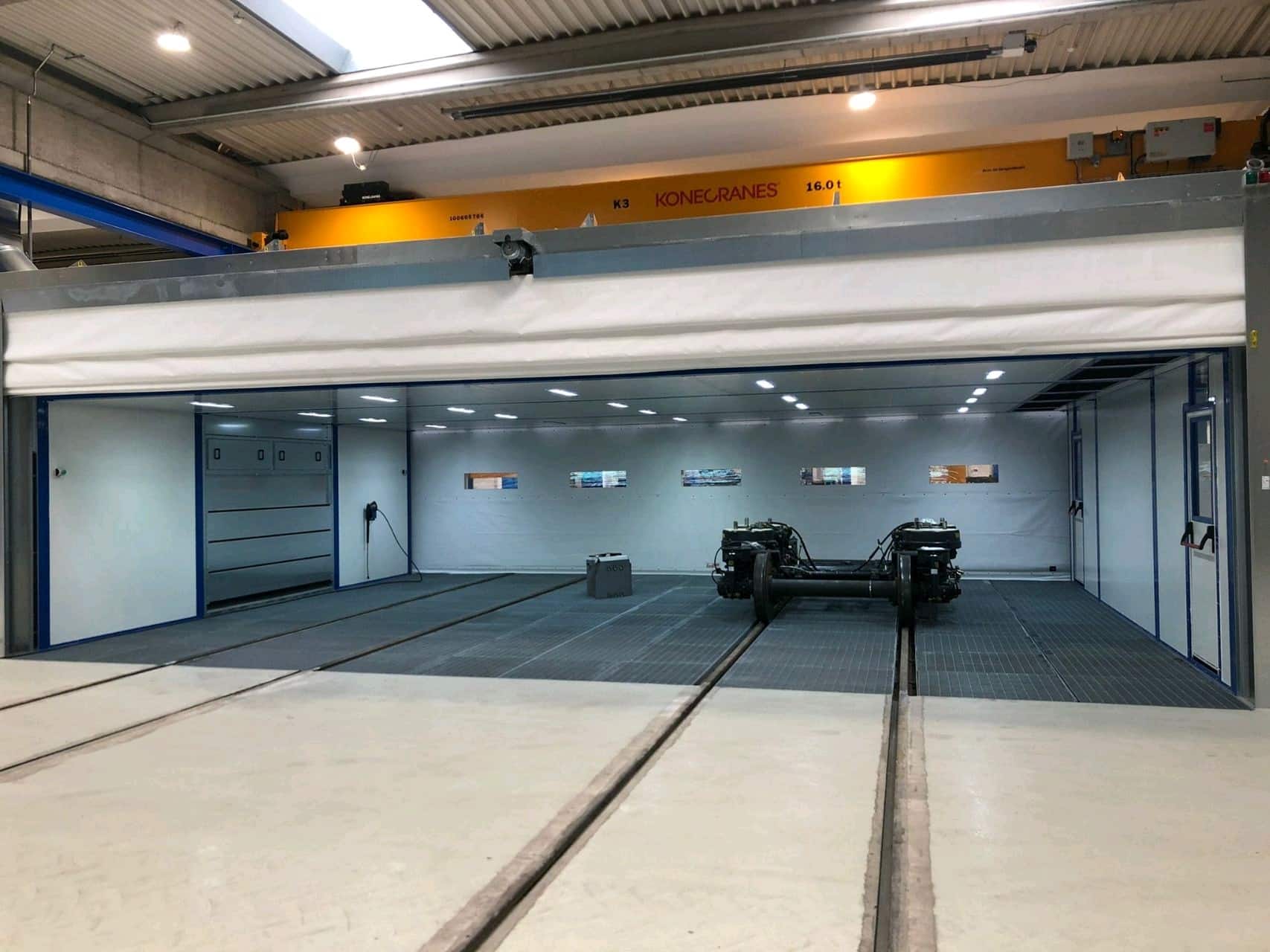 Cabine de lavage de une