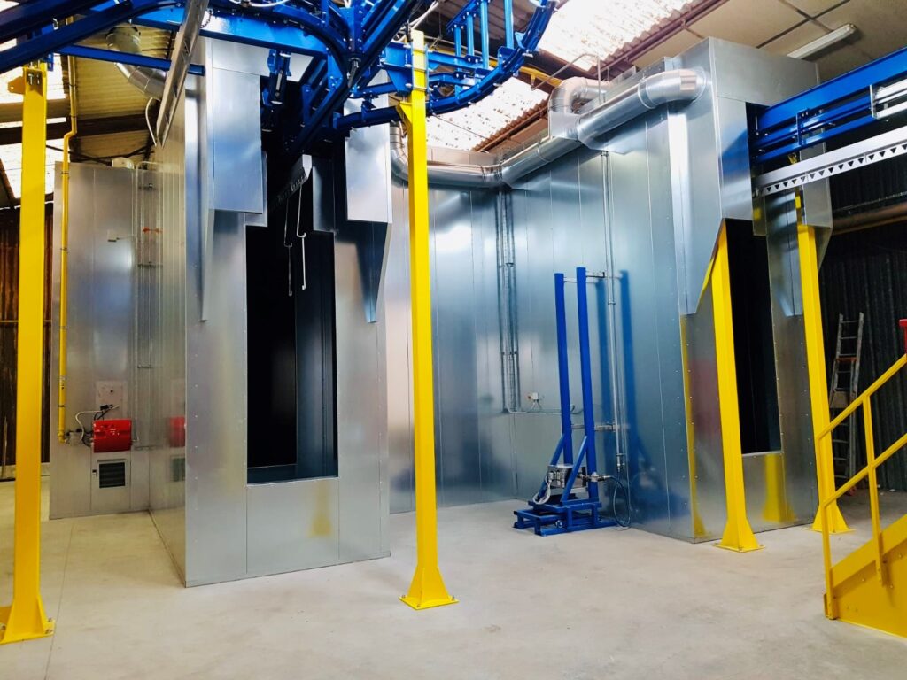 Étuve de cuisson en ligne avec SAS infrarouge