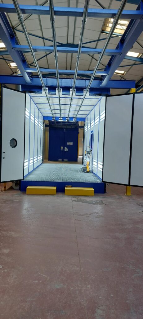 Cabine de poudrage manuelle verticale, photo 4