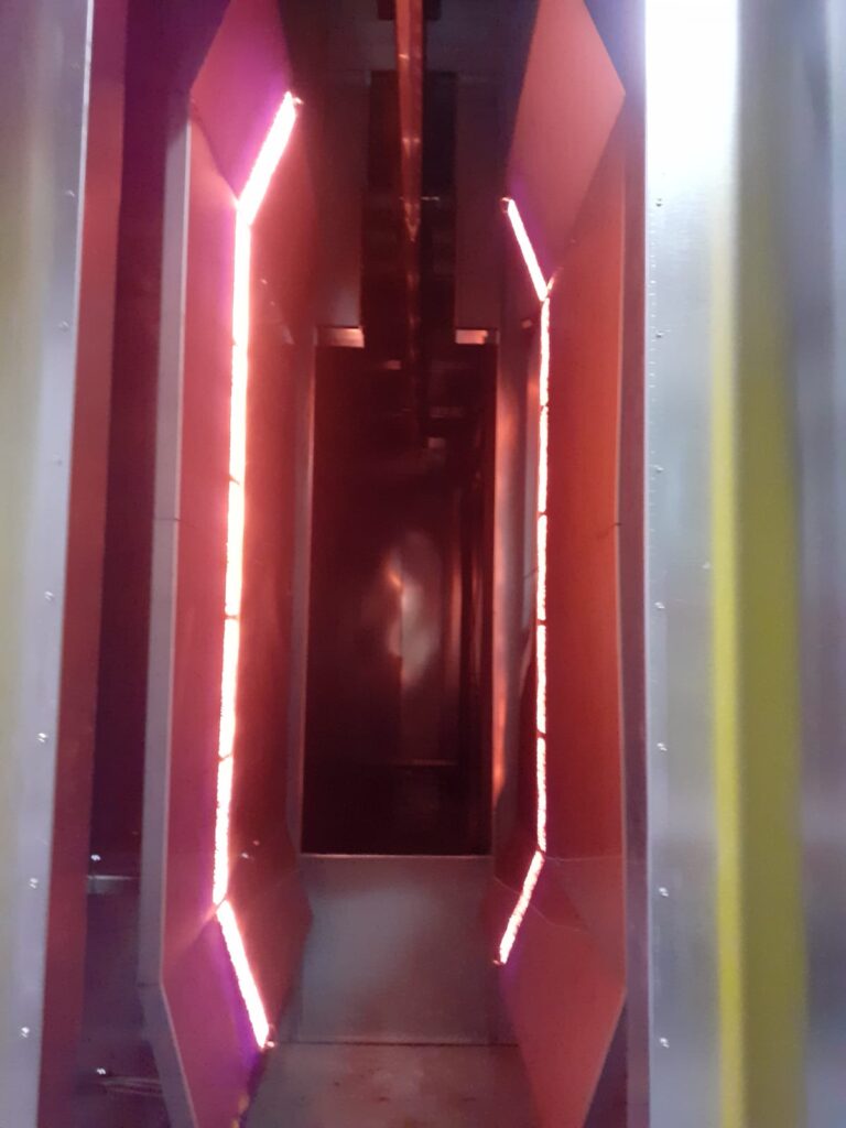 Tunnel et sas infrarouge, photo 7