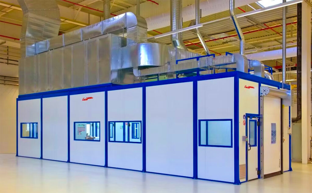Centrale de compensation d’air avec groupe frigorifique – aéronautique