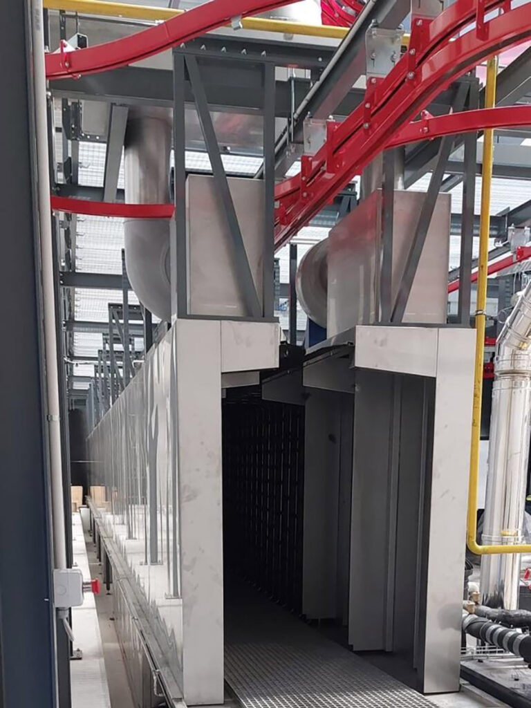 Tunnel de traitement de surface automatique​ / en ligne
