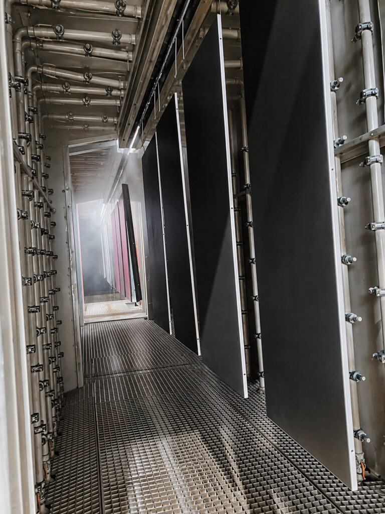 Tunnel de traitement de surface automatique​ / en ligne